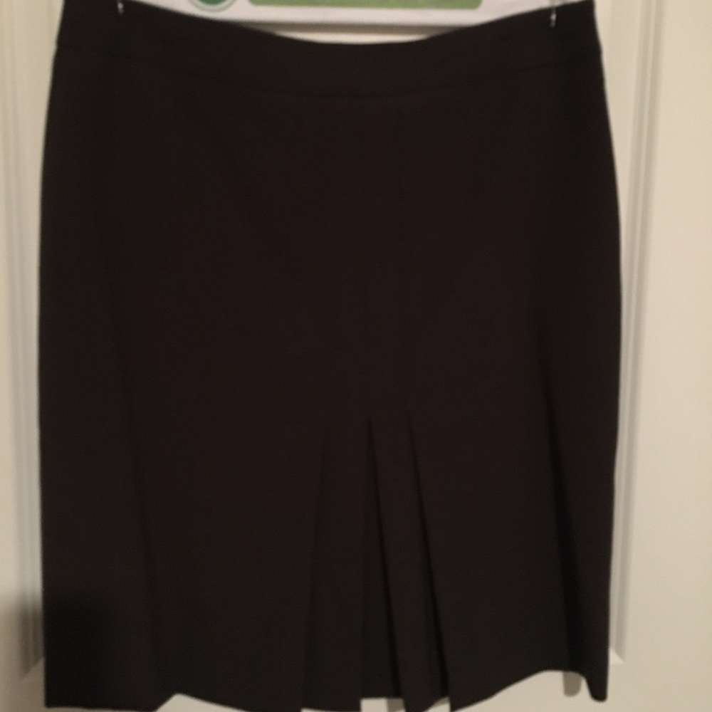 Ann Taylor Loft Front Pleaded Skirt
